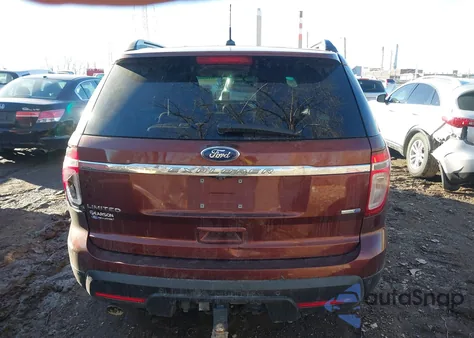 2015 Ford Explorer Limited from USA, damaged, VIN 1FM5K8F83FGA18595